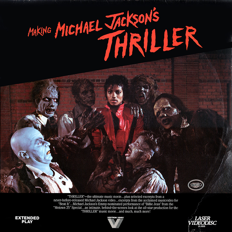 マイケル・ジャクソン：スリラー［LDジャケット］